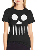 Punk Skull Grunge Classic Cotton Tee – Unisex Comfort For Any Season
