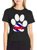 Puppy Pride Classic Cotton Tee – Unisex Comfort For Any Season