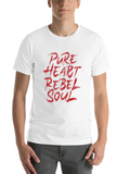 Pure Heart Rebel Soul Classic Cotton Tee – Unisex Comfort For Any Season