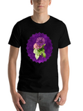 Purple Morning Glory Sacred Mandala Yoga Good Classic Cotton Tee – Unisex Comfort For Any Season
