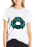 Cool Owl Graphic Black T-Shirt