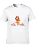 Dog Mom T-Shirt: Golden Retriever Mothers Day Tee