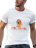 Dog Mom T-Shirt: Golden Retriever Mothers Day Tee