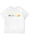 Speech Therapy Heart T-Shirt - Black