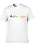 Speech Therapy Heart T-Shirt - Black