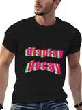 Display Decay Graphic Tee - Black
