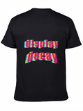 Display Decay Graphic Tee - Black