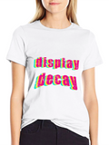 Display Decay Graphic Tee - Black