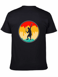 Retro Tennis Player T-Shirt - Serve in Style!