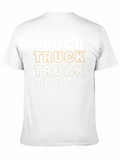 Truck Graphic Print Mens T-Shirt