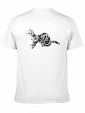 Tribal Ferret Graphic T-Shirt - Unique Design