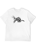 Tribal Ferret Graphic T-Shirt - Unique Design