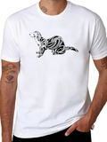 Tribal Ferret Graphic T-Shirt - Unique Design