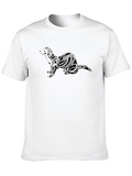 Tribal Ferret Graphic T-Shirt - Unique Design