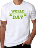World Environment Day Black T-Shirt