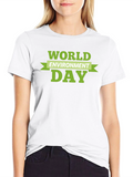 World Environment Day Black T-Shirt