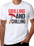 Grilling & Chilling BBQ T-Shirt