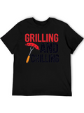 Grilling & Chilling BBQ T-Shirt