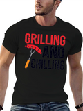 Grilling & Chilling BBQ T-Shirt