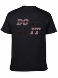 Motivational Dont Quit Black T-Shirt