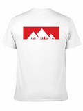 Mountain Graphic Tee - Stylish Black Cotton T-Shirt