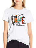 Halloween Love Graphic T-Shirt