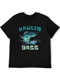 Haulin Bass Graphic Tee - Fishing T-Shirt