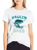 Haulin Bass Graphic Tee - Fishing T-Shirt