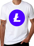Litecoin Crypto T-Shirt - Black