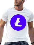 Litecoin Crypto T-Shirt - Black