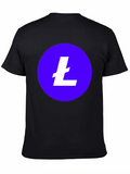 Litecoin Crypto T-Shirt - Black