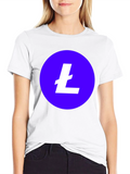 Litecoin Crypto T-Shirt - Black