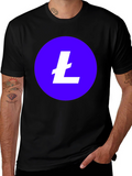 Litecoin Crypto T-Shirt - Black