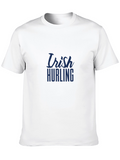 Irish Hurling Graphic T-Shirt - Black