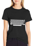 Keyboard T-Shirt - Retro Computer Style