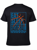 Eat Sleep Basketball Graphic Tee