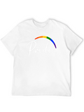 Pride Rainbow Graphic Tee - Celebrate Love & Equality