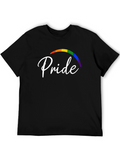 Pride Rainbow Graphic Tee - Celebrate Love & Equality