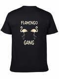 Flamingo Gang T-Shirt - Novelty Tee