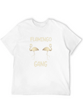 Flamingo Gang T-Shirt - Novelty Tee