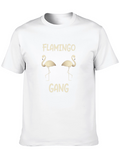 Flamingo Gang T-Shirt - Novelty Tee