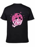 Retro Big Disco Ball Graphic T-Shirt
