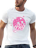 Retro Big Disco Ball Graphic T-Shirt