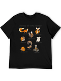 Foxes of the World Graphic T-Shirt
