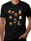 Foxes of the World Graphic T-Shirt