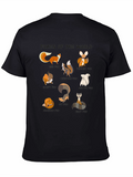 Foxes of the World Graphic T-Shirt