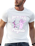 Bustin Scales in Ponytails Graphic Tee