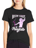 Bustin Scales in Ponytails Graphic Tee