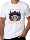 Turn Down Por Que Graphic Tee