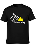 Labor Day Hammer & Hard Hat T-Shirt